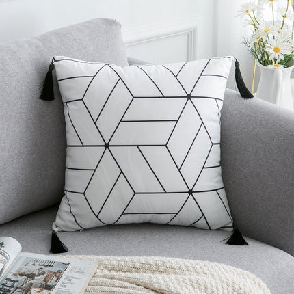 Bohemian Throw Pillow Cover – Decorative Cushion Case for Living Room