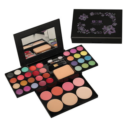 Silky Shine Eyeshadow Palette – Matte & Shimmer Multi-Color Makeup Kit