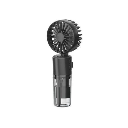 Portable Handheld Mist Fan – 4-Speed Spray Cooling with USB Charging