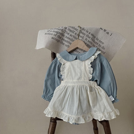 Girls Cotton Jumpsuit or Skirt – Long Sleeve Stylish Baby Outfit