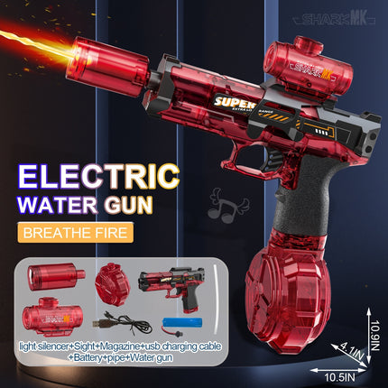 LED Lights Electric Water Gun