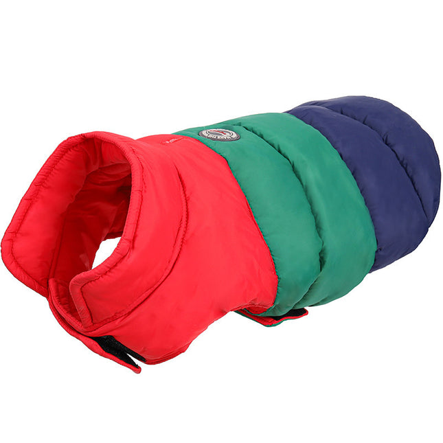 Water-Repellent Cotton Pet Jacket – Skin-Friendly Winter Wear for Dogs & Cats