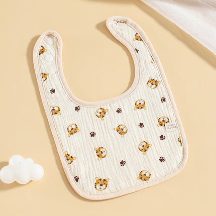 Waterproof Pure Cotton Baby Bib