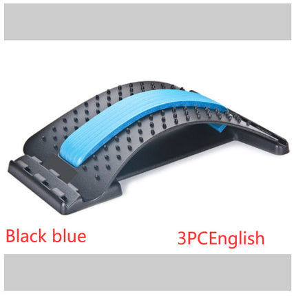 Adjustable Magnetic Back Massager – Lumbar Stretcher & Pain Relief Device