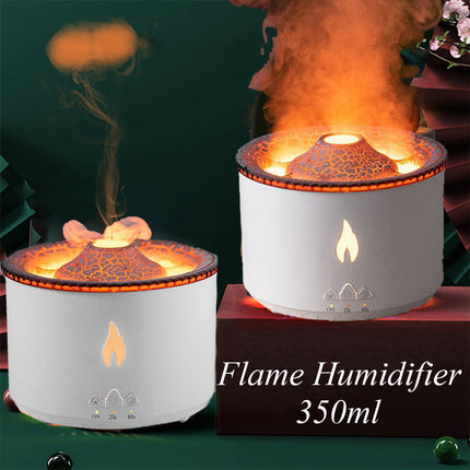 VolcanoMist 350ML Flame Jellyfish Ultrasonic Diffuser