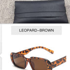 Leopard / With glasses bag