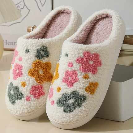 Suede Oversleeve Slippers with TPR Sole