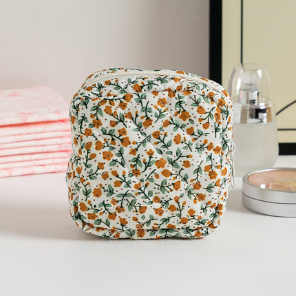 Floral Print Polyester Wallet