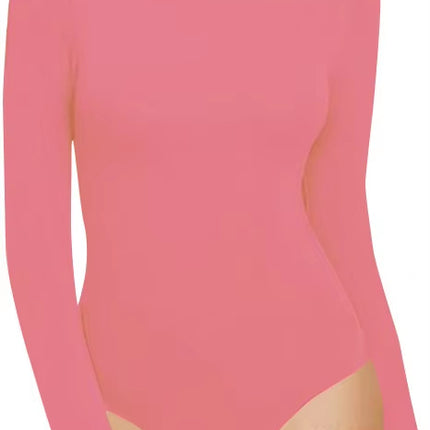 Polyester Long Sleeve Solid Color Underpants