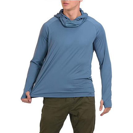 Men’s Quick-Dry Sun Protection Jacket – Lightweight Polyester Outdoor Wear