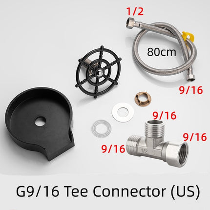 Automatic High-Pressure Bar Counter Cup Washer Faucet