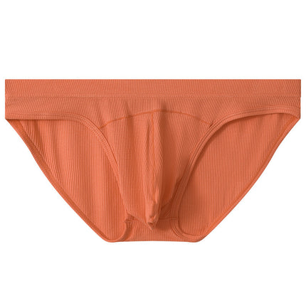 Men’s Low-Waist Nylon Hip-Lifting Underwear