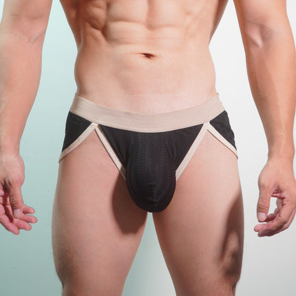 Men’s Breathable Nylon Briefs – Moisture-Wicking Low-Waist Underwear