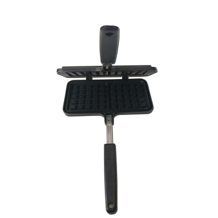 Non-Stick Waffle Maker Mold – Aluminum Alloy Bakeware with Locking Handle