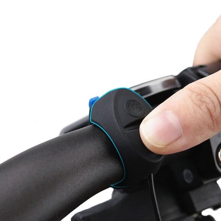 TWOOC T-002 Electronic Bike Horn – 120dB Loud Bicycle Siren with Wired Switch & USB Rechargeable Battery