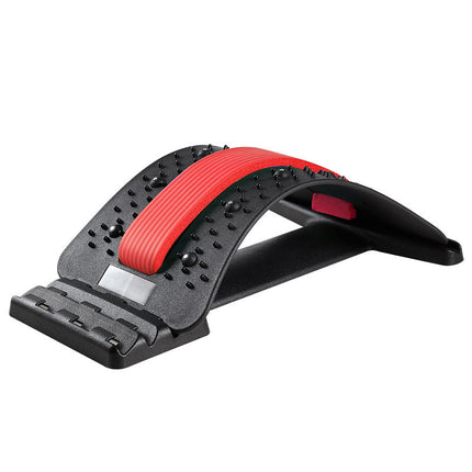 Adjustable Magnetic Back Massager – Lumbar Stretcher & Pain Relief Device