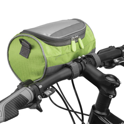 Rainproof Bicycle Handlebar Phone Bag – Multi-Function Front Storage Bag with Touchscreen Window