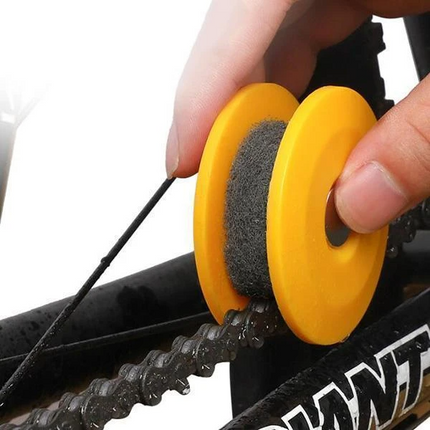 Magnetic Bicycle Chain Wipe Tool – Compact PVC Chain Cleaner for Easy Maintenance