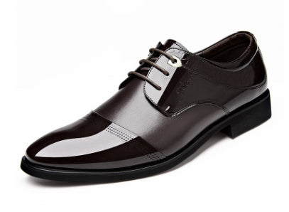 Men’s Spring Business Dress Shoes – Fashion Lace-Up Formal Footwear