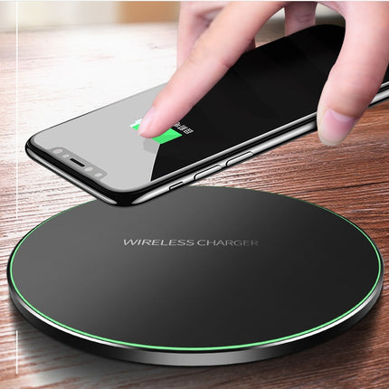 Fast Wireless Charging Pad for iPhone & Samsung