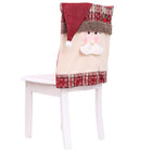 Christmas Chair Covers – Santa Claus / Snowman / Santa Hat Dining Chair Decorations