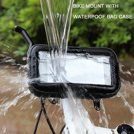 Waterproof Phone Holder Bag for Bicycle & Motorcycle – Handlebar Mount Case (Multiple Sizes)