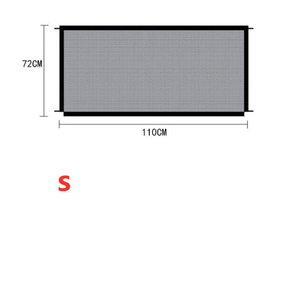 Portable Pet Safety Enclosure Gate – Retractable Mesh Barrier for Dogs