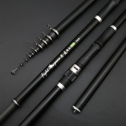 Carbon Rocky Sea Fishing Rod – 7-Section Hard Action
