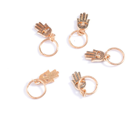 Mini Alloy Hair Clips Gutter Style for Styling & Sectioning
