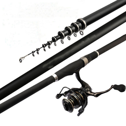 Carbon Rocky Sea Fishing Rod – 7-Section Hard Action