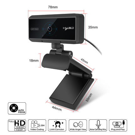 S3 HD Autofocus USB Camera – 5MP CMOS Sensor