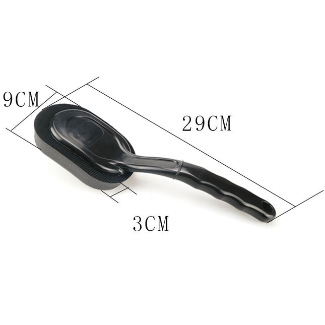 Car Tire Waxing Brush with Long Handle – Sponge Applicator