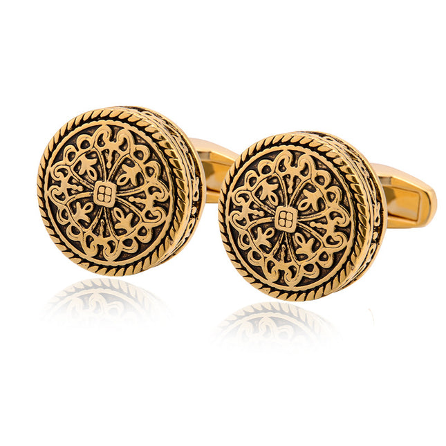 Vintage Animal Zodiac Copper Cufflinks