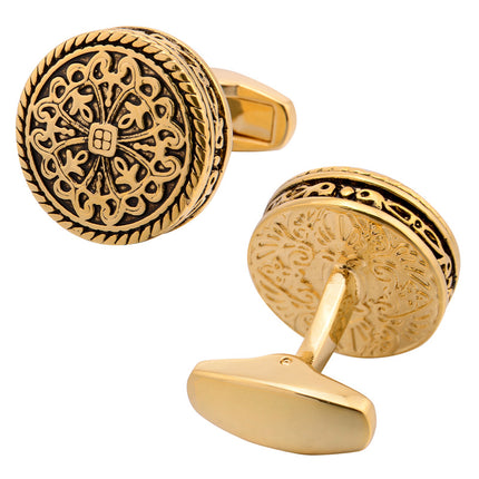 Vintage Animal Zodiac Copper Cufflinks