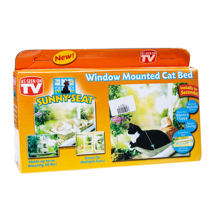 Cat Window Hammock – Heavy-Duty Suction Cup Hanging Bed for Sunny Window Lounging
