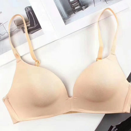 Women's Seamless Push-Up Bra – Nylon Comfort Fit