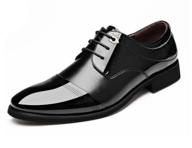 Men’s Spring Business Dress Shoes – Fashion Lace-Up Formal Footwear