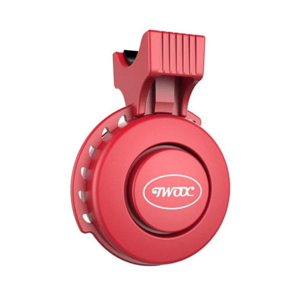 TWOOC T-002 Electronic Bike Horn – 120dB Loud Bicycle Siren with Wired Switch & USB Rechargeable Battery