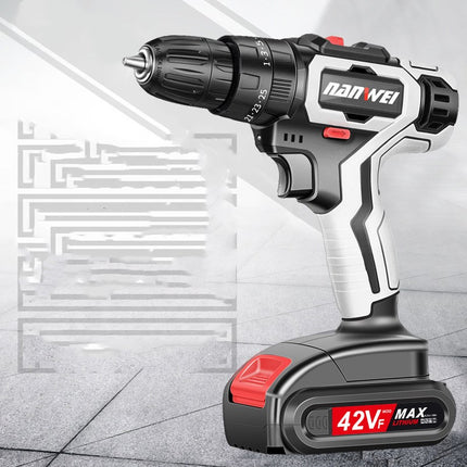 48VF Brushless Cordless Impact Drill – Rechargeable Lithium Hand Drill with 10mm Chuck
