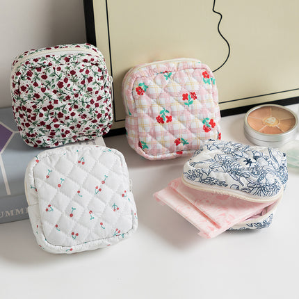 Floral Print Polyester Wallet