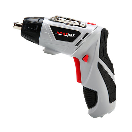4.8V Rechargeable Multi-Function Electric Screwdriver – 180° Rotating Handle with Battery Indicator