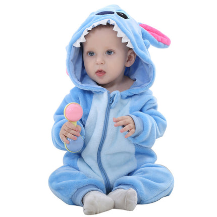 Cotton Flannel Baby Romper