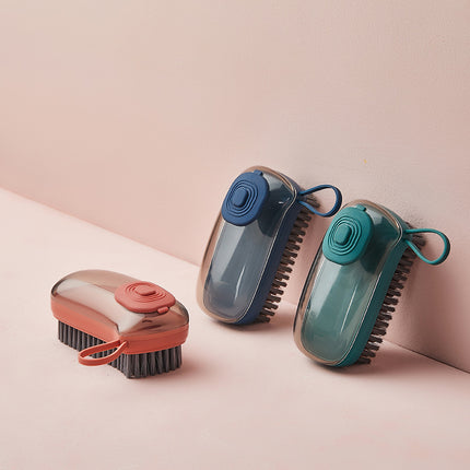 Multifunctional Automatic Liquid Cleaning Brush – Soft Shoe & Laundry Brush for Household Cleaning