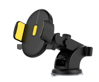 Car Phone Holder with Long Rod & Telescopic Arm – Suction Cup Dashboard Mount