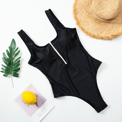 Women’s Nylon Activewear Bodysuit – Swim, Fitness & Sportswear