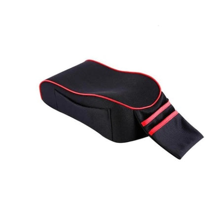 Sports Fabric Car Armrest Box Pad – Universal Console Cushion