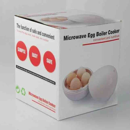 QuickBoil 4-Egg Microwave Steamer Cooker