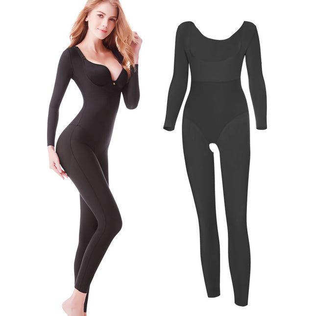 Autumn Nylon One-Piece Shapewear Bodysuit