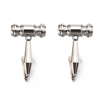 Men's Hammer Design Stainless Steel Cufflinks