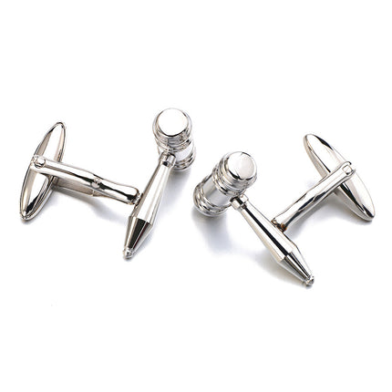 Men's Hammer Design Stainless Steel Cufflinks
